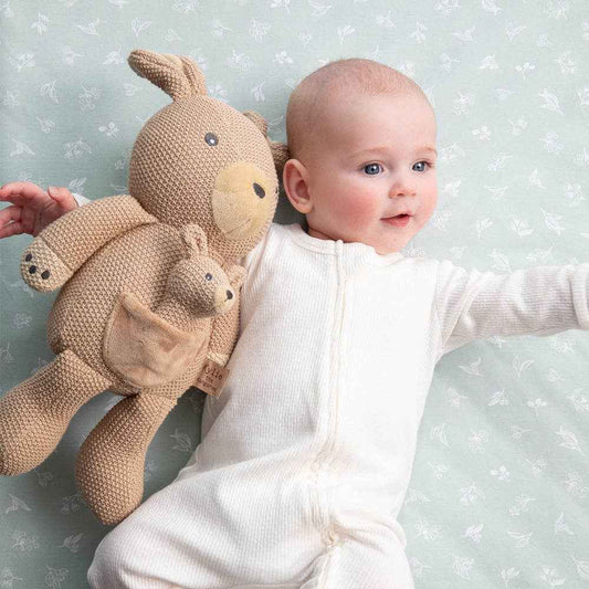 Knitted Toy - Kylie the Kangaroo