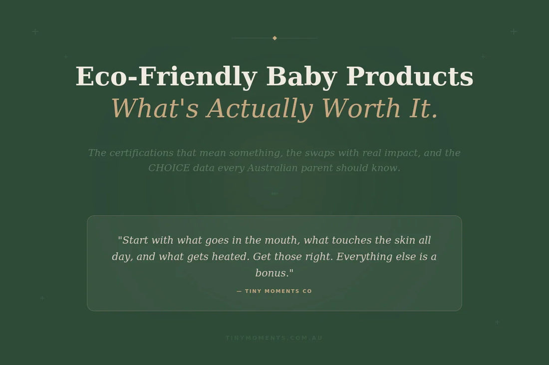 Eco-Friendly Baby Products Australia: What's Actually Worth It