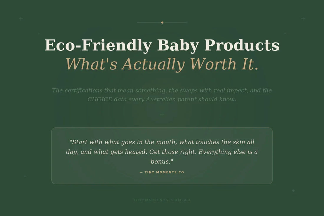 Eco-Friendly Baby Products Australia: What's Actually Worth It
