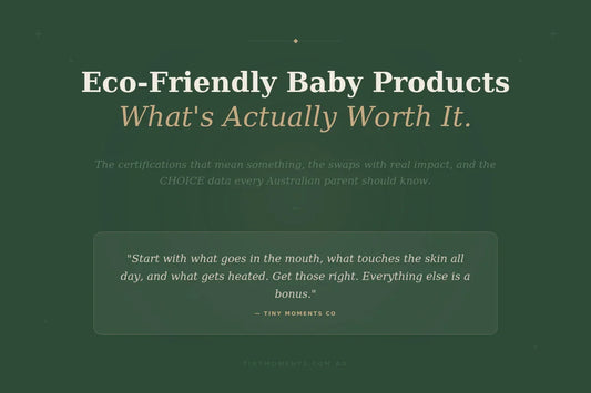 Eco-Friendly Baby Products Australia: What's Actually Worth It