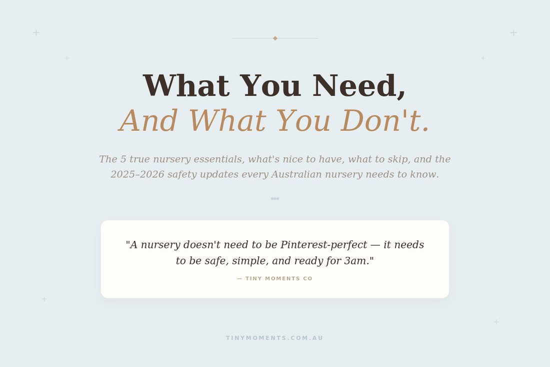 Nursery Setup Checklist 2026: What You Actually Need