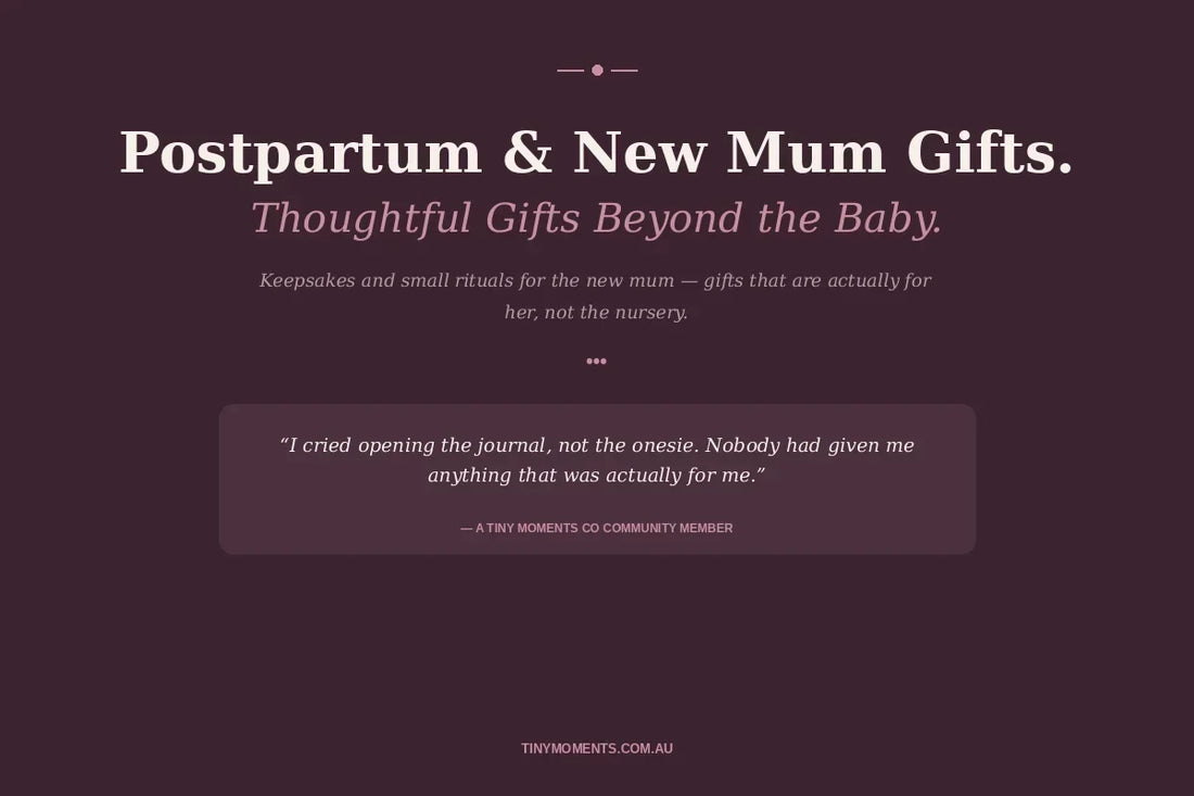 Postpartum & New Mum Gift Guide (Australia): Thoughtful Gifts Beyond the Baby