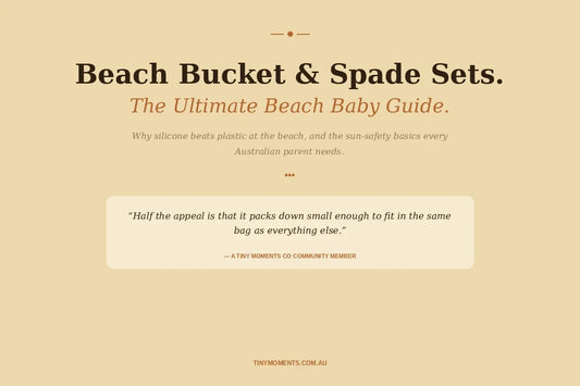 Silicone Beach Bucket & Spade Sets: The Ultimate Beach Baby Guide (Australia)