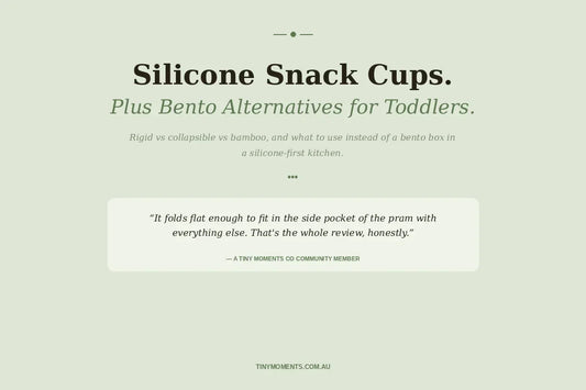 Silicone & Collapsible Snack Cups Guide: Plus Bento Lunch Containers for Toddlers