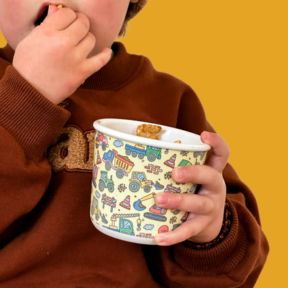 A beautiful lifestyle shot of Dig It Bamboo-Based SNACK POT by BBcino in a home setting.