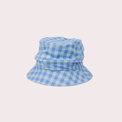 A close-up showing the soft textures and quality craftsmanship of the Sky Swim Hat: M (6-12 months).
