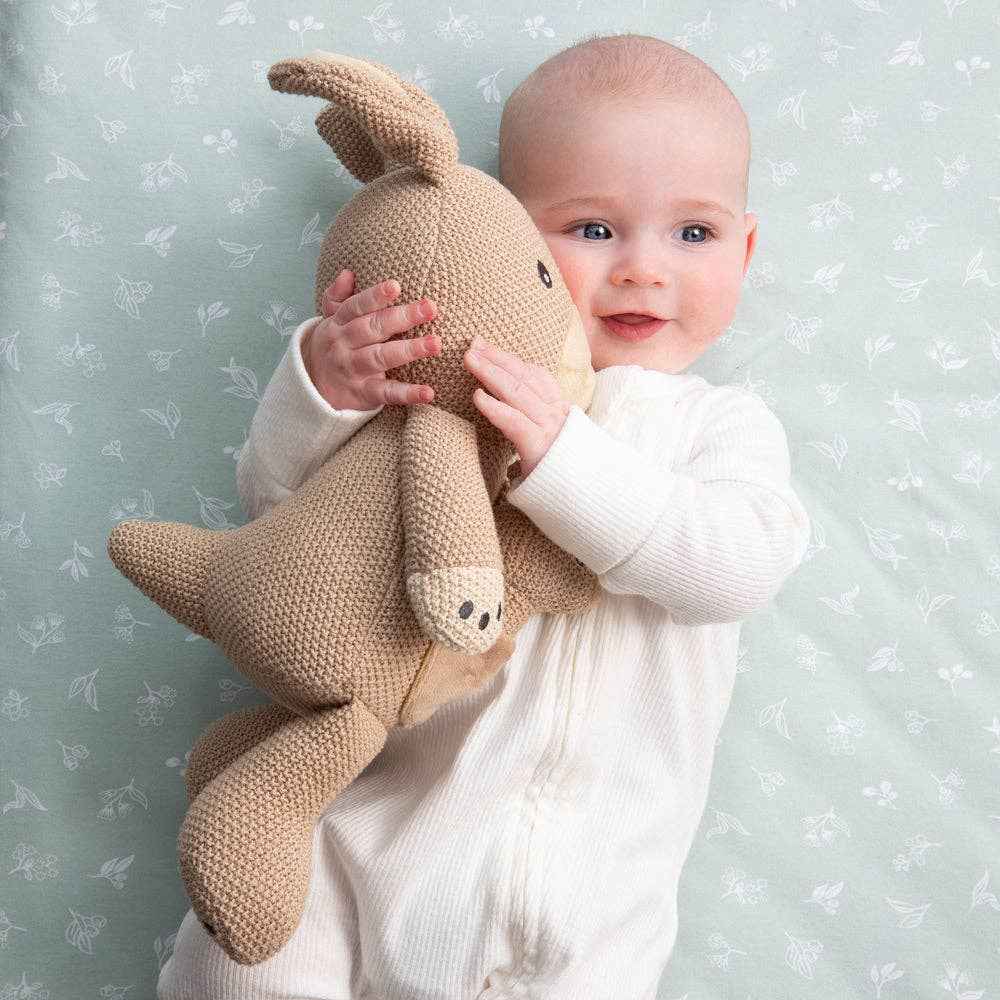 Knitted Toy - Kylie the Kangaroo