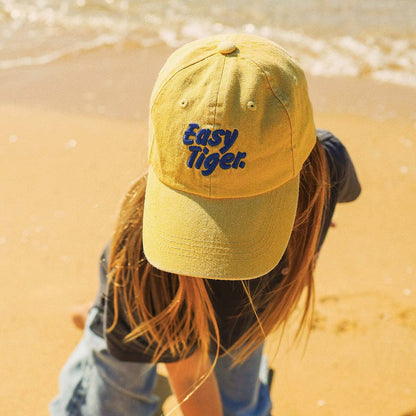 Easy Tiger Kids Cotton Cap in Mustard: Easy Tiger MST / 54