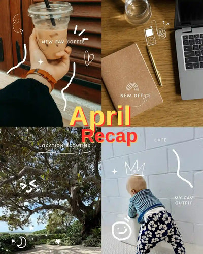 Tiny Moments Co April highlights — a month of little milestones and big moments