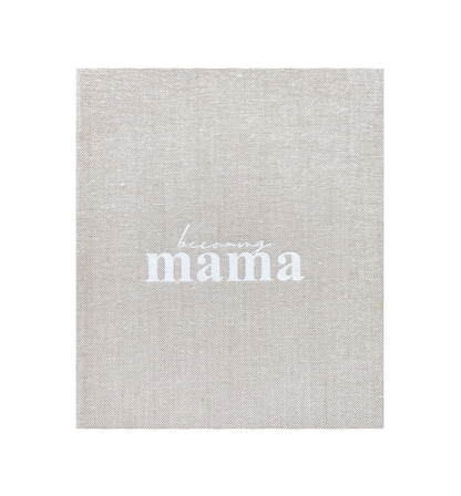 A beautiful lifestyle shot of Becoming MAMA - A pregnancy journal by Axel & Ash in a home setting.