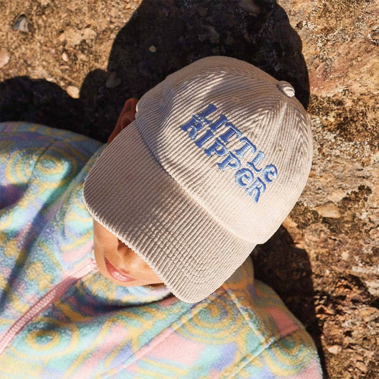 Kids Little Ripper Cord Cap in Nautical: Nautical Navy / 54