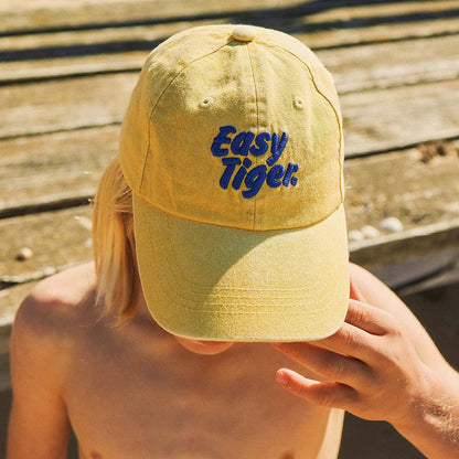 Easy Tiger Kids Cotton Cap in Mustard: Easy Tiger MST / 54