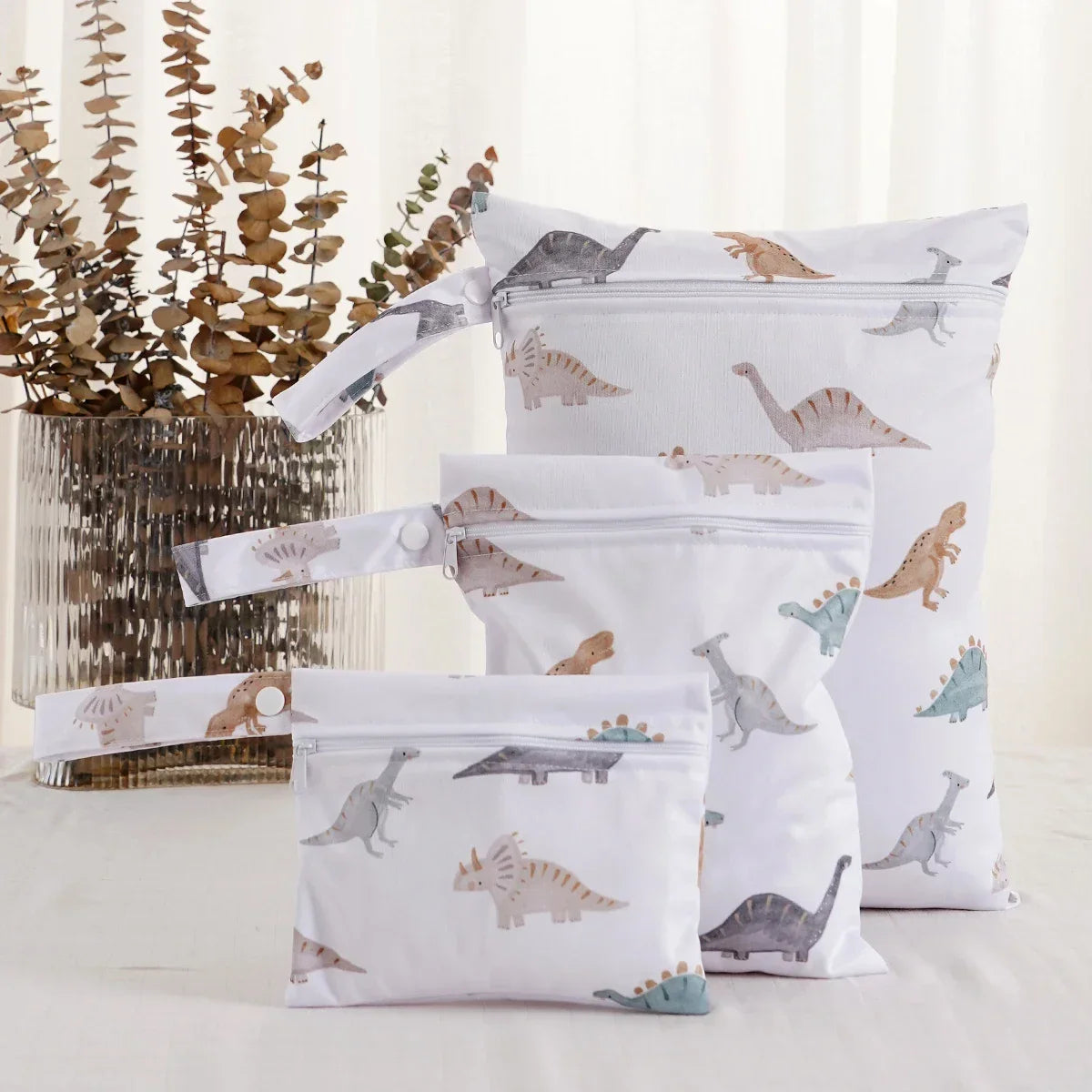 Multi-use wet bags - ideal for cloth nappies, swimwear, and toiletries