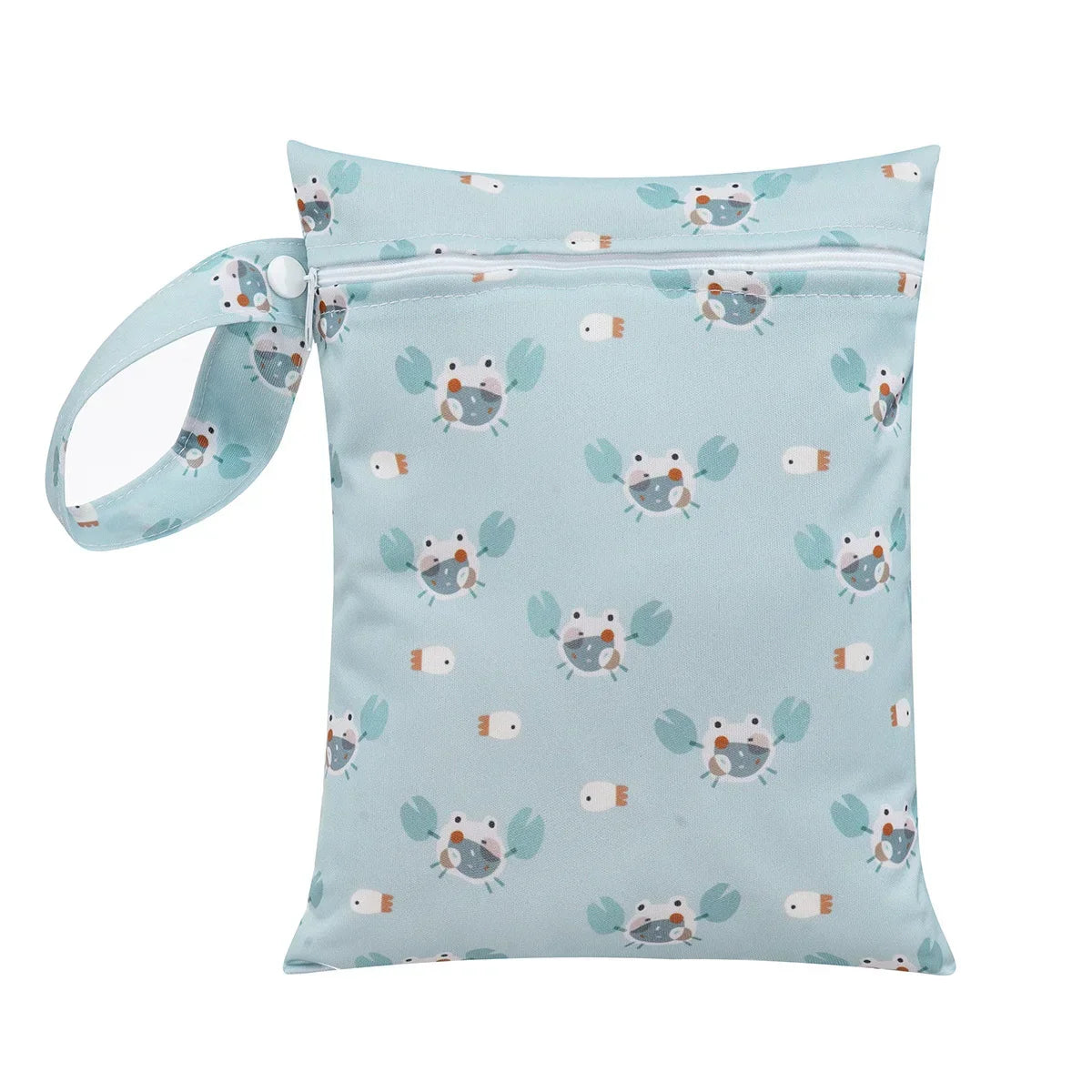 Mini wet bag demonstrating waterproof lining and leak-proof design