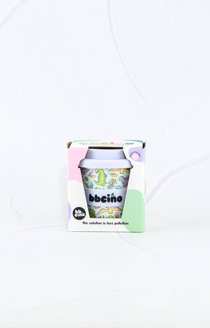 Sip-a-saurus Babycino Cup - 120ml (STRAW INCLUDED) - alternate angle view