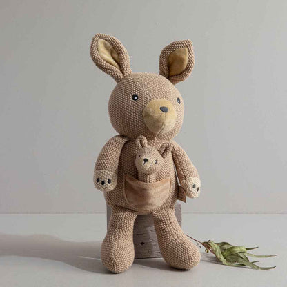 Knitted Toy - Kylie the Kangaroo