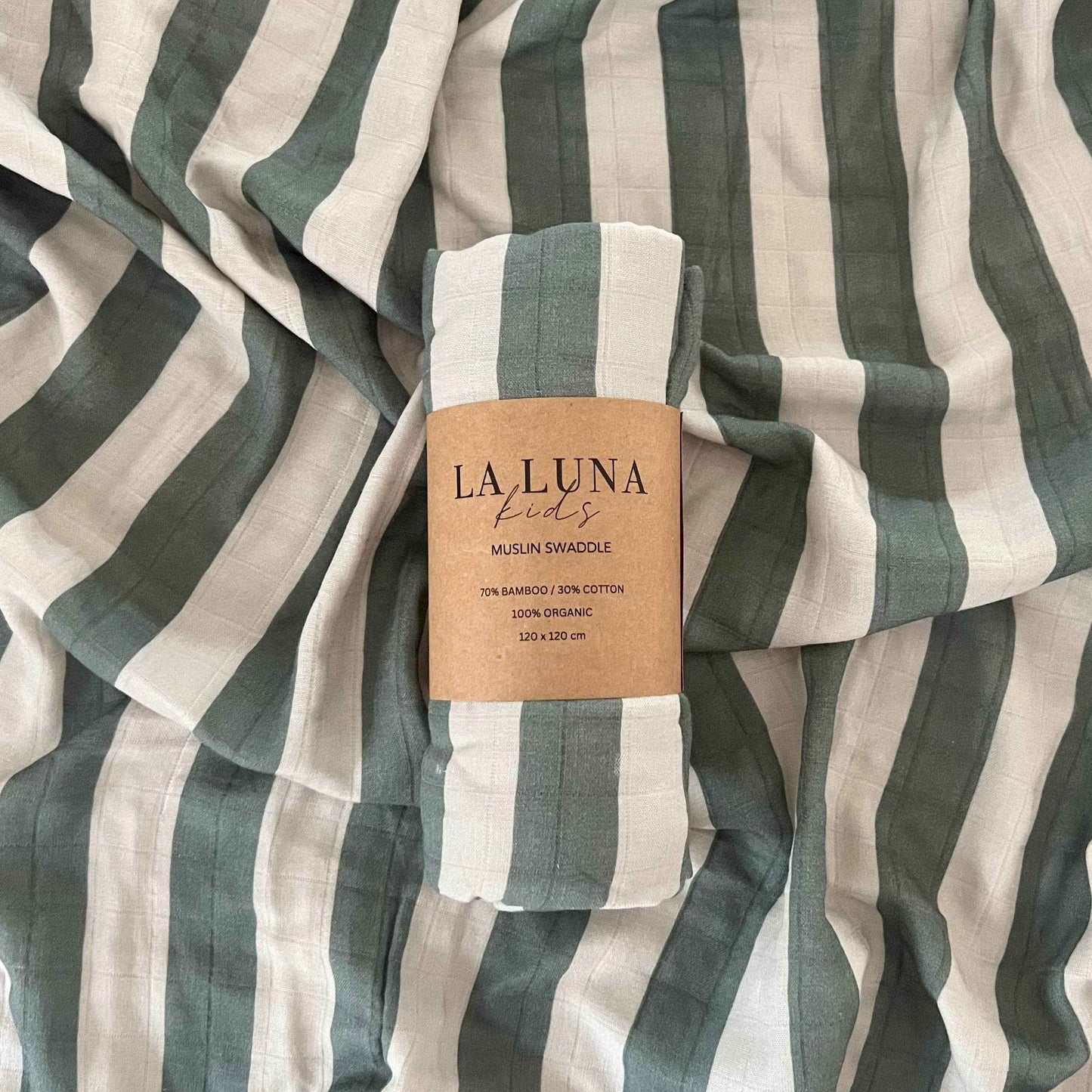 Olive Haze Swaddle
