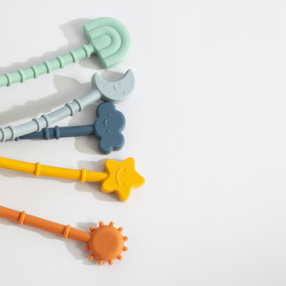 The Pull String Interactive Toy - Jimmy styled beautifully on a shelf in a child's bedroom.