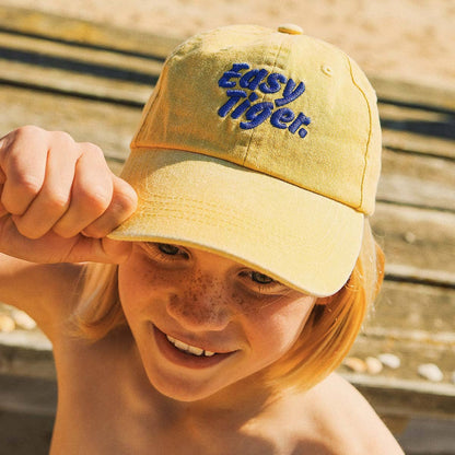 Easy Tiger Kids Cotton Cap in Mustard: Easy Tiger MST / 54