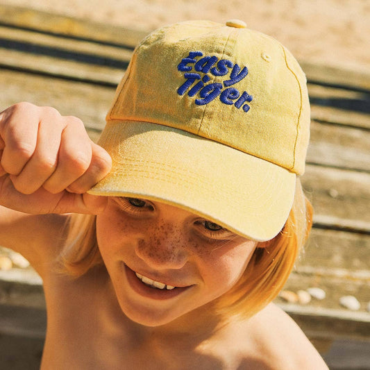 Easy Tiger Kids Cotton Cap in Mustard: Easy Tiger MST / 54