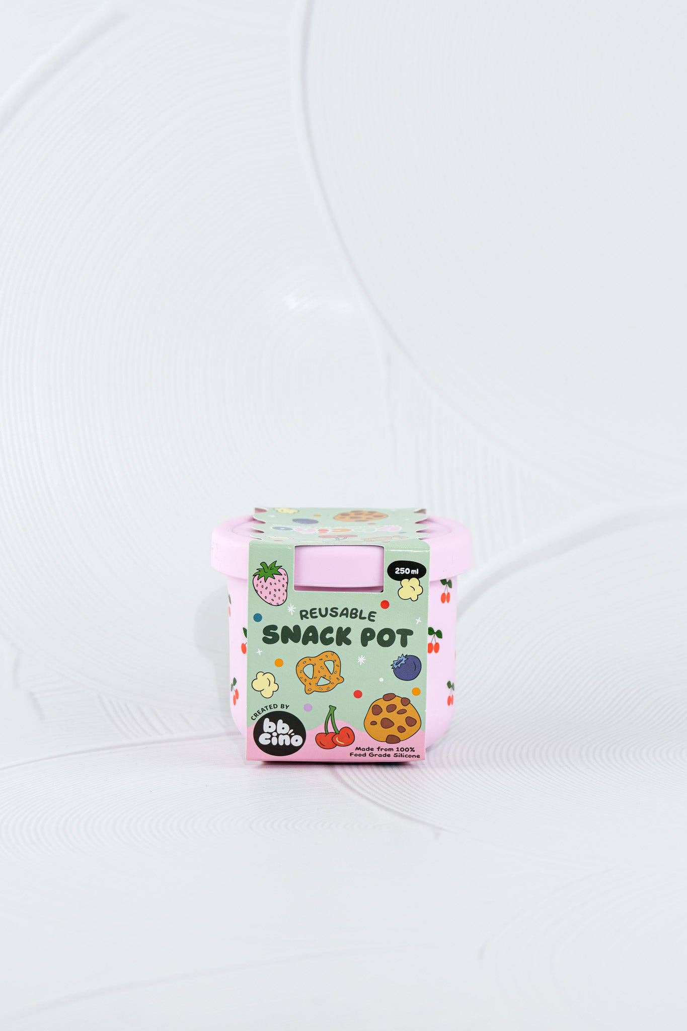 Cherub Silicone SNACK POT - alternate angle view